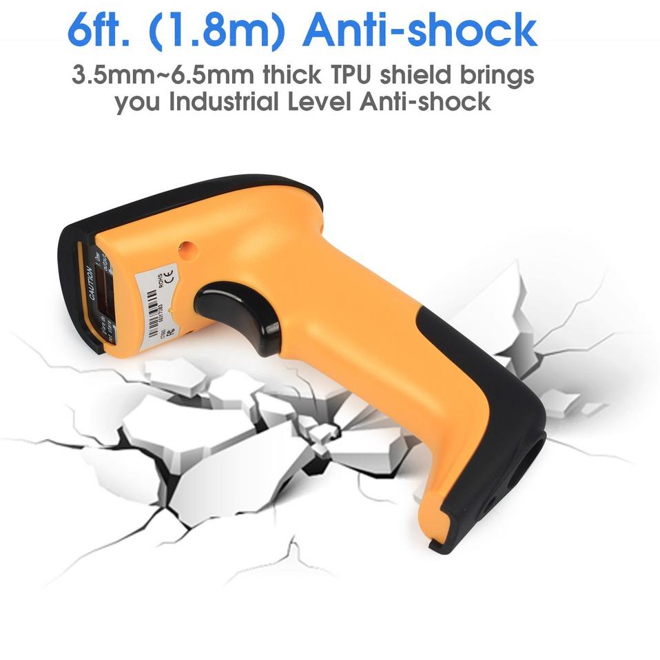 Terpercaya BARU Wireless Barcode Scanner 1D 2D QR CT660W