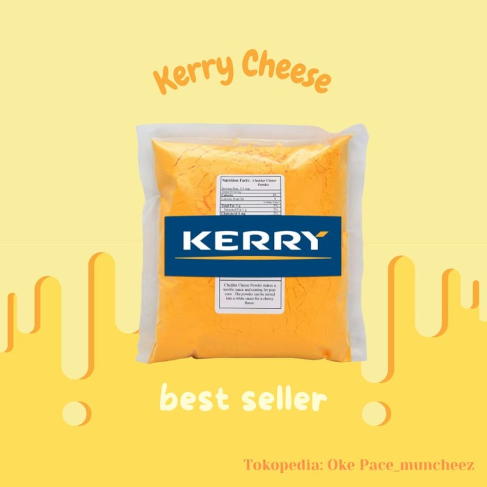 

(BISA COD) Keju Powder Kerry Orange/Kerry Kuning kemasan 500gr