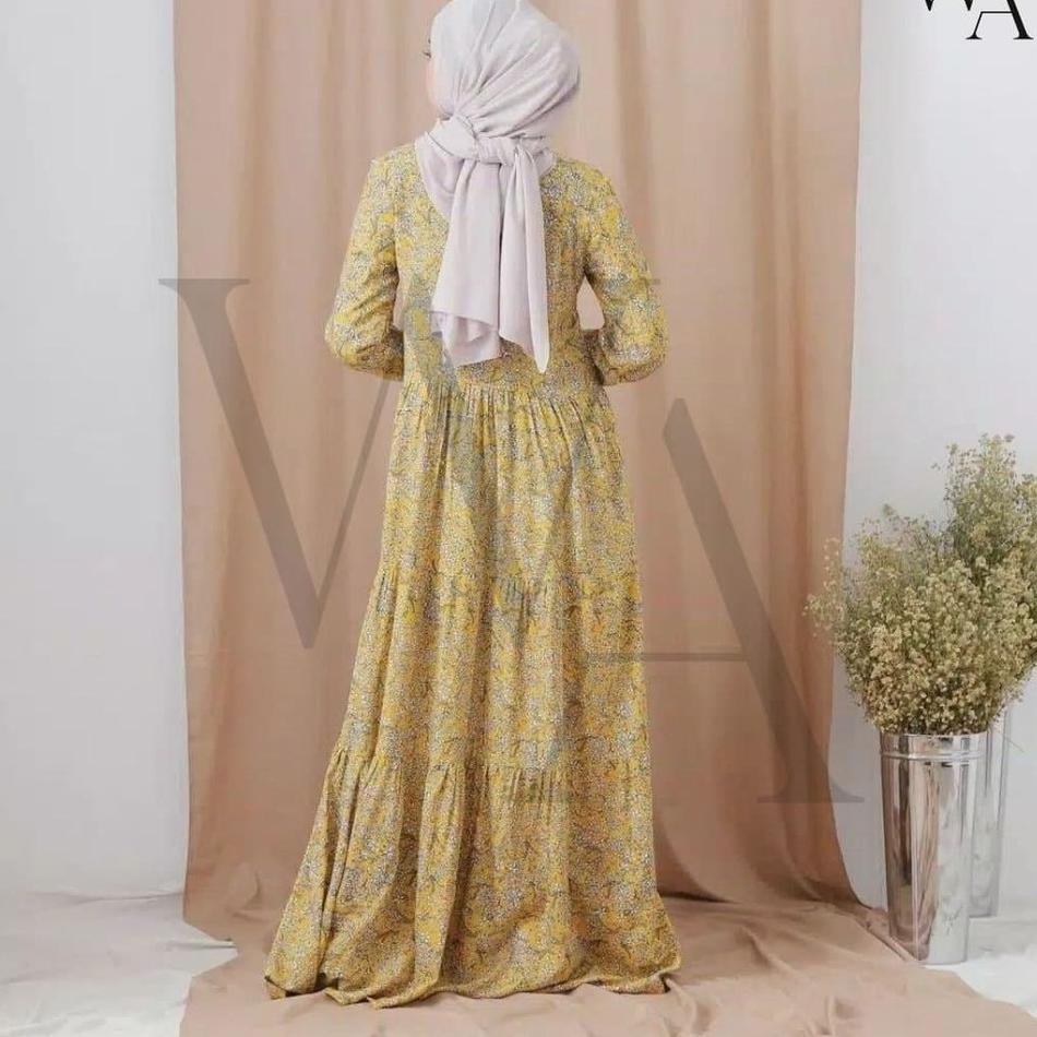 Kirana Series By Wearmoura Gamis Kekinian Busui Dan Wudhu Friendly | Dress Muslim Murah | Premium ▫ 