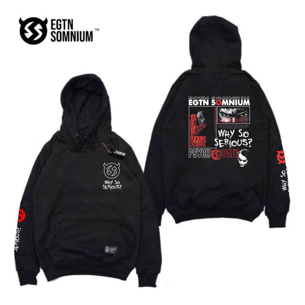 Sweater Hoodie Jaket PSYCHOPATS Original Pria &amp; Wanita Premium Distro