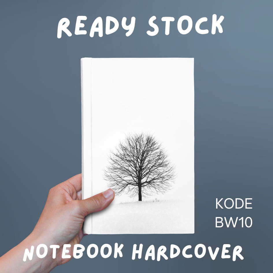 

BUKU NOTEBOOK MONOCHROME/ BUKU SEKOLAH/ BUKU CATATAN/ KODE BW07