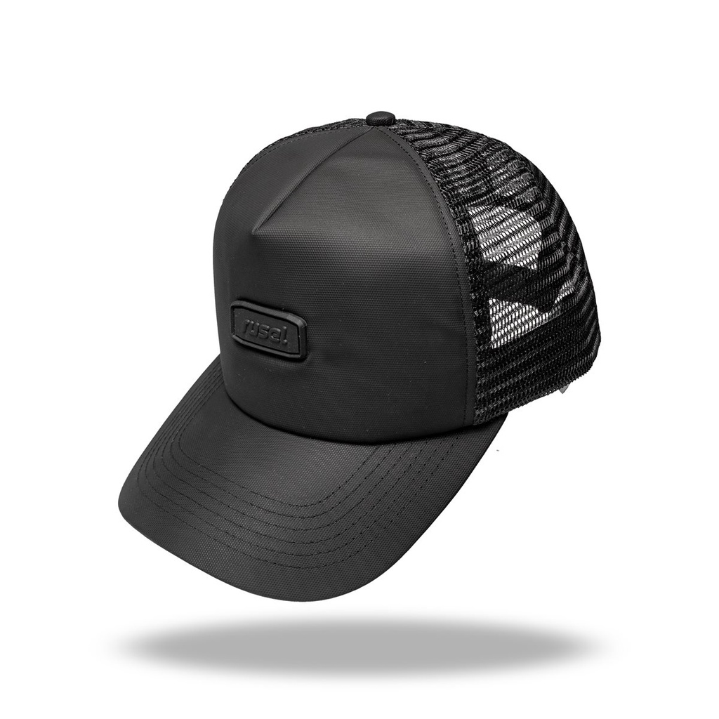 RUSEL CO I Caps Alexy  I Black On Black I Topi Pria l Topi Trucker