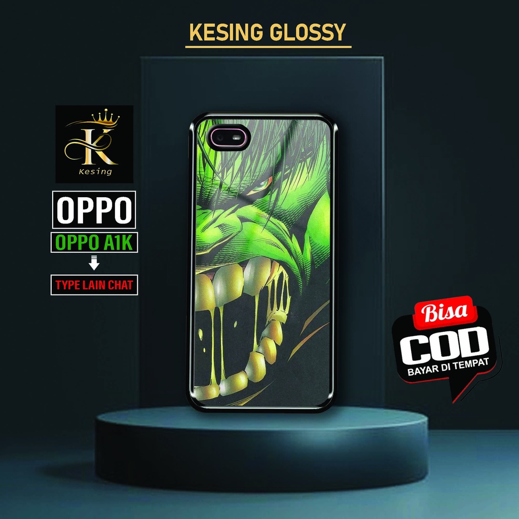 Case OPPO A1K Terbaru - Casing Hp OPPO A1K - Kesing Hp - Hardcase Glossy - Softcase Protect - Siliko