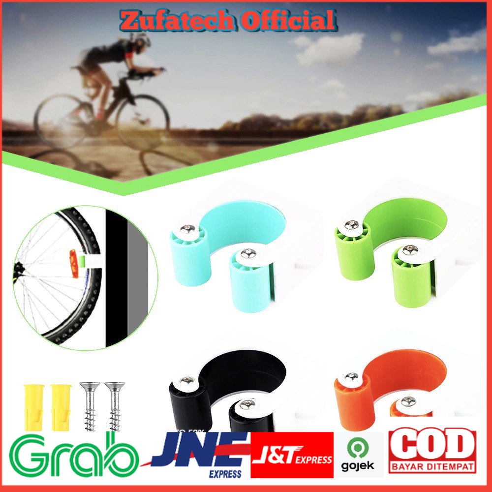 Vorcool Alat Gantung Sepeda Wall Mount Hook Parking Bike Display Size L - L150 - Black