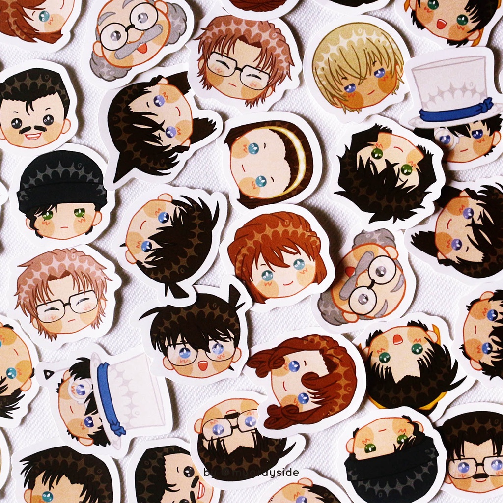 

READ DESCRIPTION - Detective Conan Diecut Sticker [by @mygrayside]