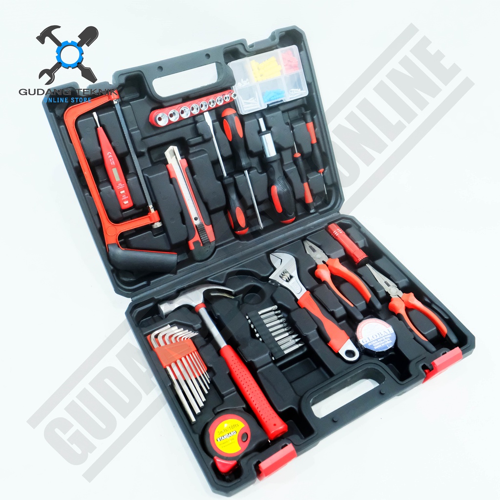 Tool Set 102pcs MAILTANK SH-159 / Alat Pertukangan Tool Kit Tool Box SH 159 - Toolkit Serbaguna SH159 MAILTANK