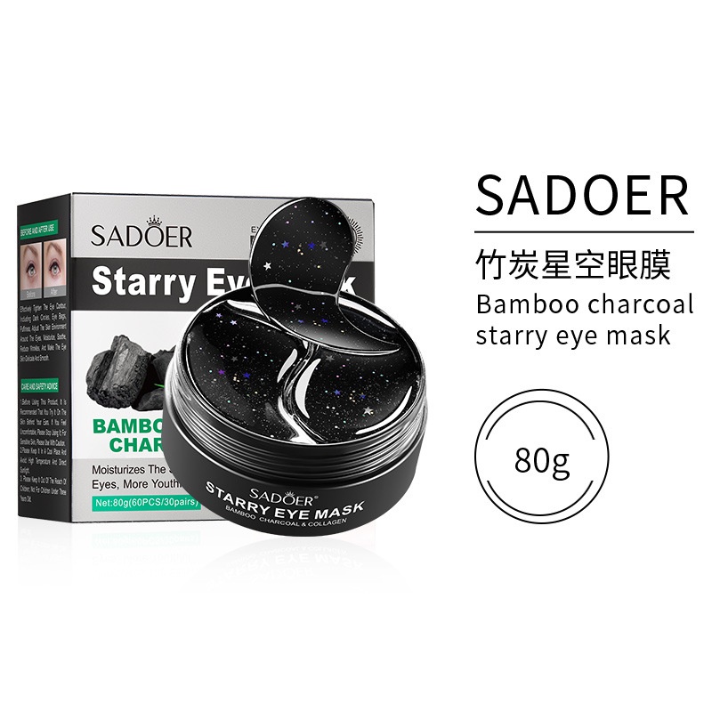 SADOER Starry Eye Mask | Moisturizing | Moisturizing Eye Care | Eye Mask | Masker Mata | BISA COD - MURAH