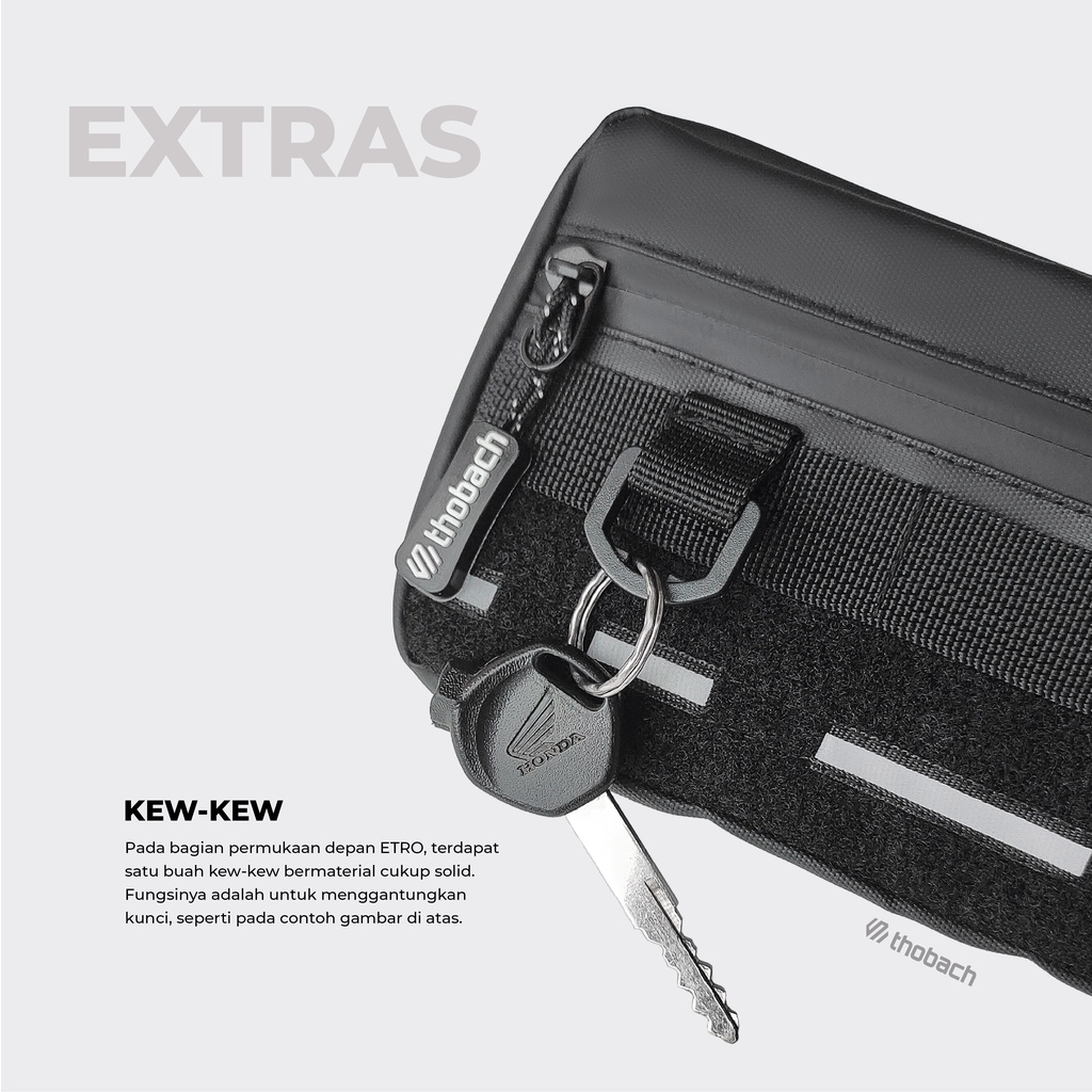 THOBACH-SLING POUCH SLING PHONE BIMO WATERPROOF ETRO DOMPET PRIA WANITA