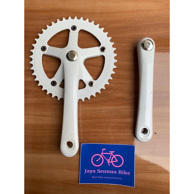 TERMURAH!!! Gear Sepeda / Crank PIXY Full Alloy / Single Speed 44T