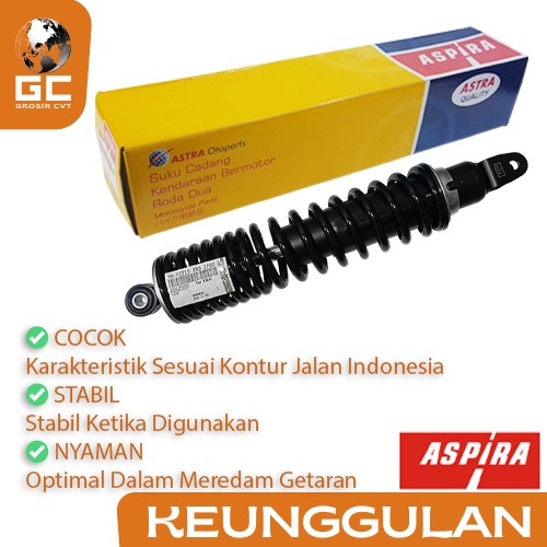 Shockbreaker sok Belakang Vario Techno 125 FI / Helm In ASPIRA H2-52400-KZR-1700
