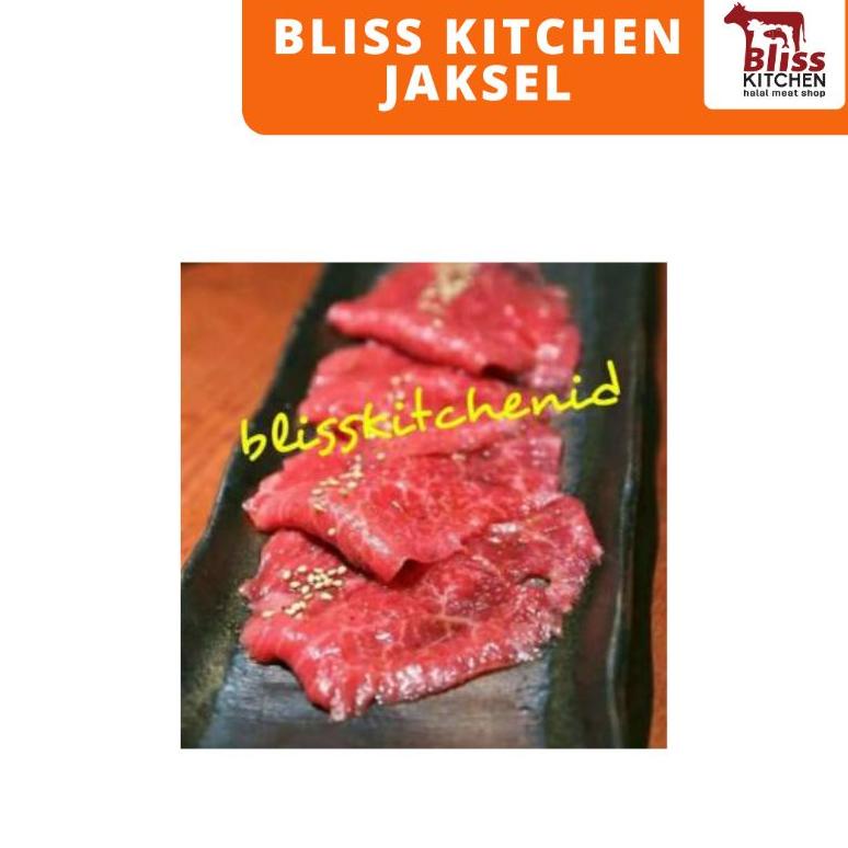 

[BAYAR DITEMPAT] Daging Sapi AUS Sliced Beef / Sukiyaki / Yakiniku / Shabu Beef 250gr