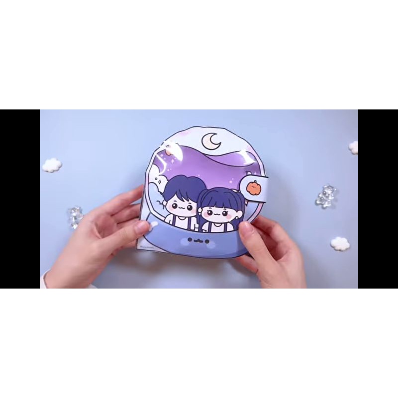 Rumah Sup Ajaib/ Squishy book/ boneka kertas/ mainan edukasi anak/ mainan anak/ mainan viral