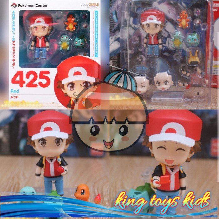 TERLARIS / Nendoroid RED TRAINER POKEMON Action Figure 425