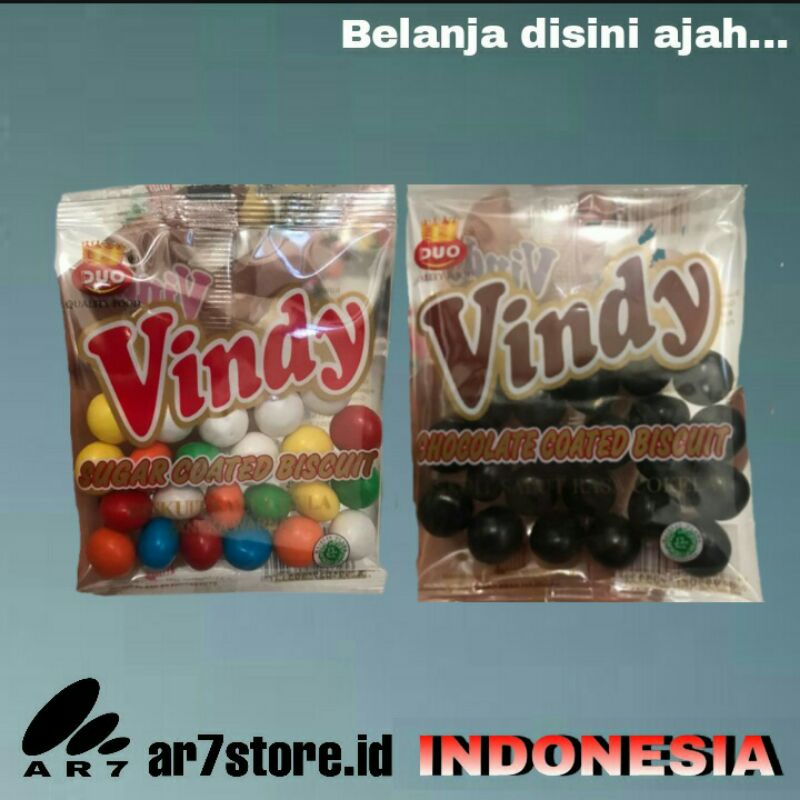 

VINDY permen biskuit renceng isi 10 sachet