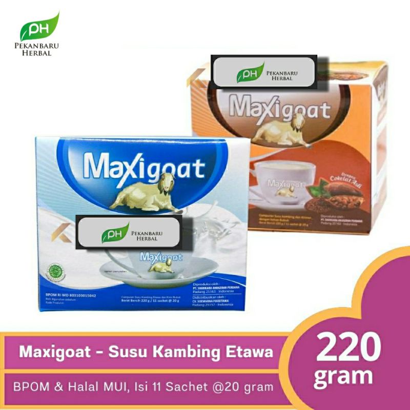 

MAXIGOAT - SUSU KAMBING ETAWA Pengiriman Pekanbaru
