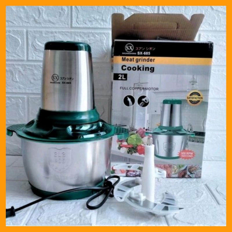 [COD] BLENDER DAGING STAINLESS STEEL CHOOPER MEAT GRINDER - GILINGAN DAGING