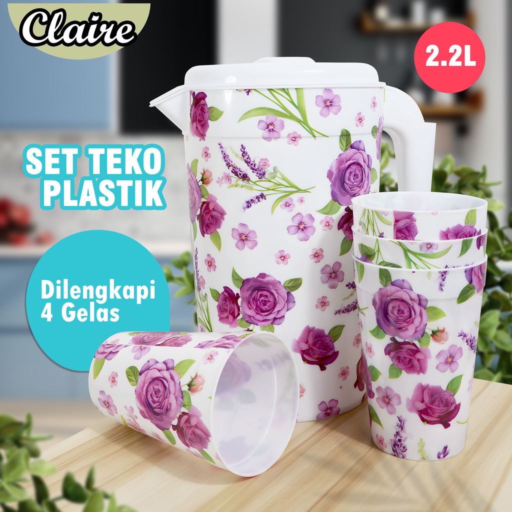 Jual Set Teko Plastik 5 In 1 Teko Serbaguna Teko Bpa Free A867 Shopee Indonesia 2280