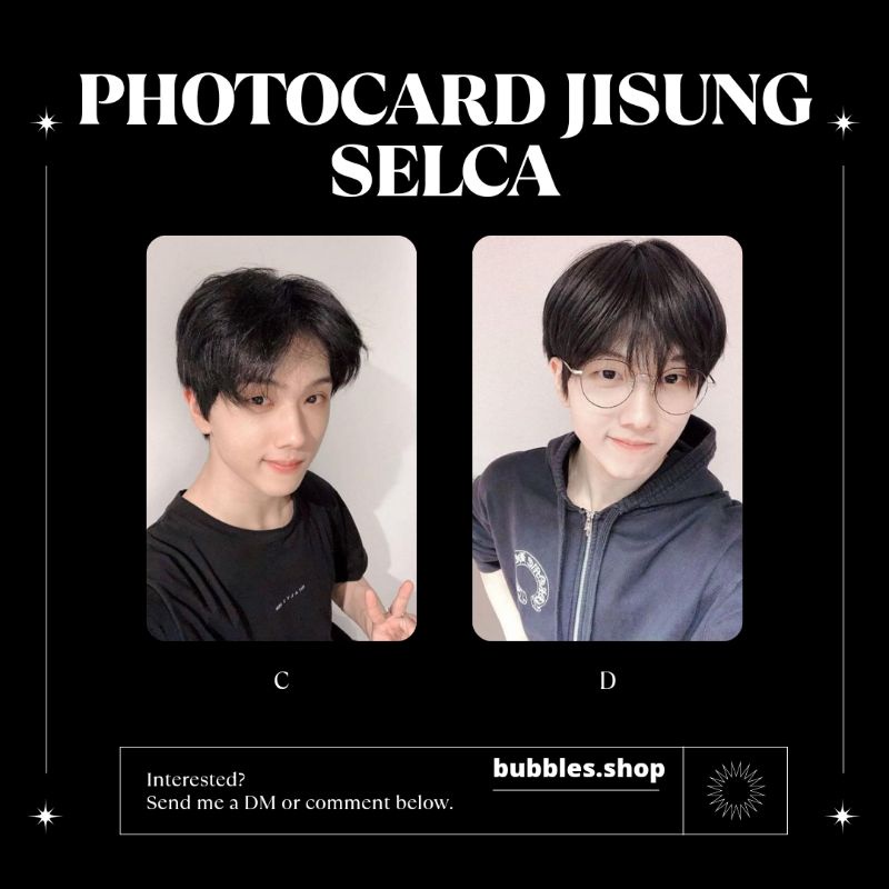 PHOTOCARD UNOFFICIAL JISUNG NCT SELCA