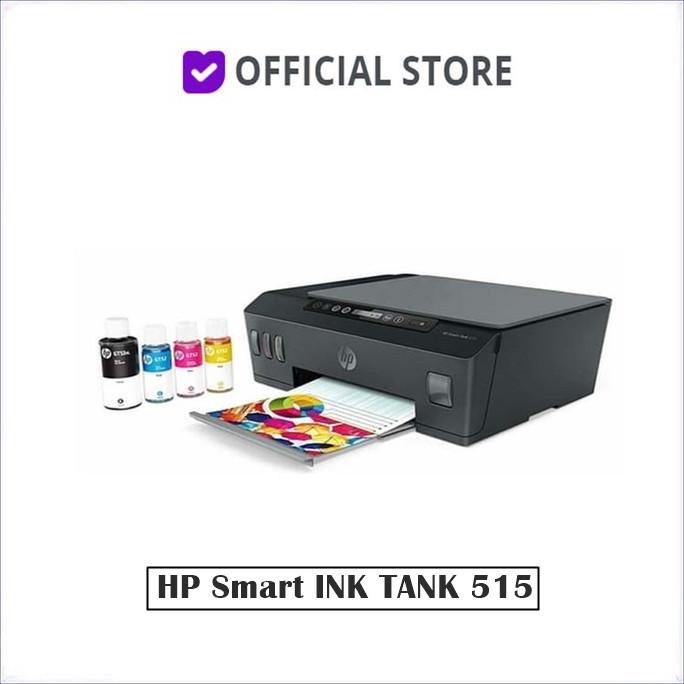 Promo HP Smart Tank 515 Wireless All In One Printer HP 515 HP515 Ink Tank