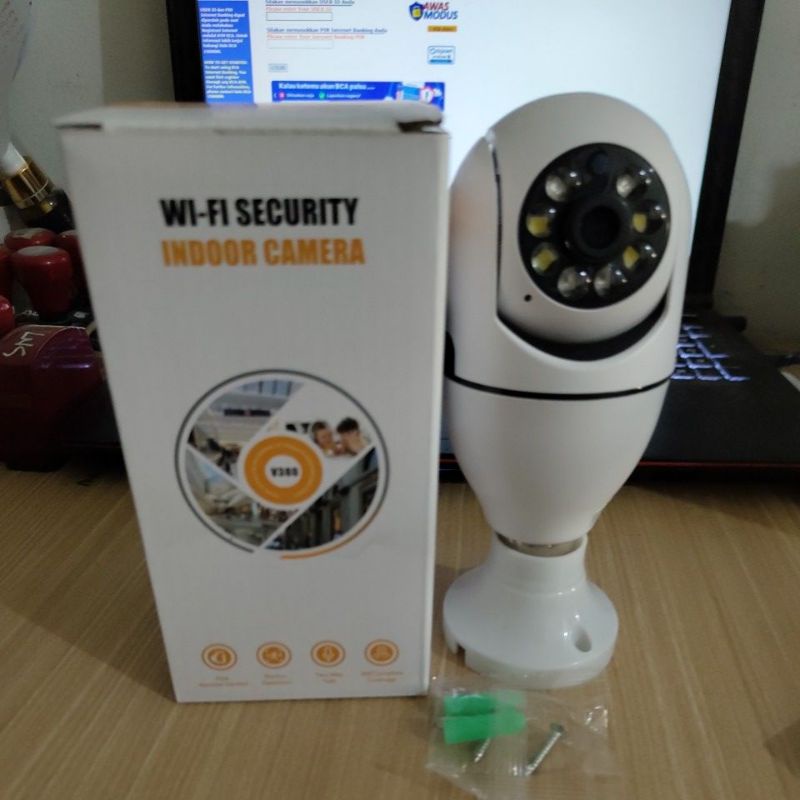 ip camera cctv bohlam 3mp v380