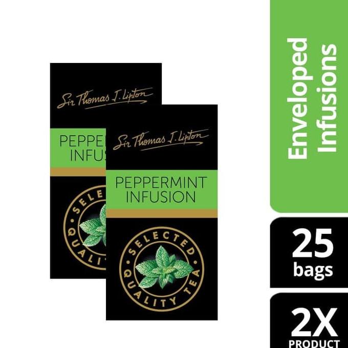 

Lipton Peppermint Stl 25x1.5g Twin Pack
