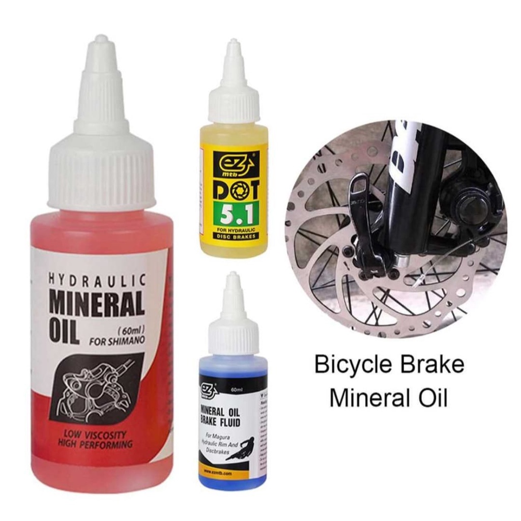 TERMURAH!!! Mineral Oil Minyak Rem Hidrolik Brake Fluid Hydraulic