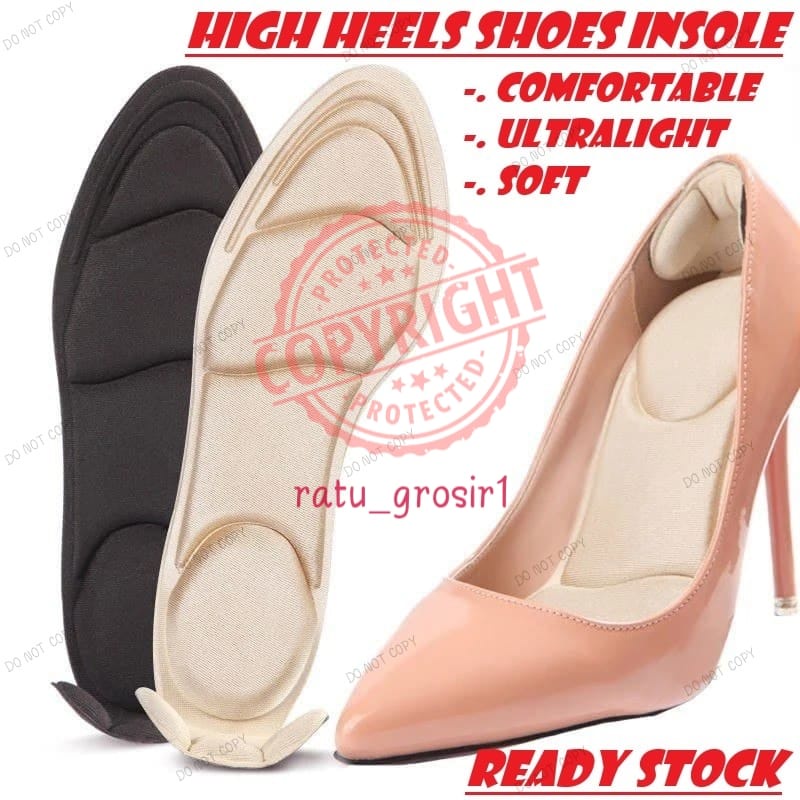 Bantalan Insole Ganjalan Sepatu Ganjelan Alas Kaki High Heels Full Insole Pad