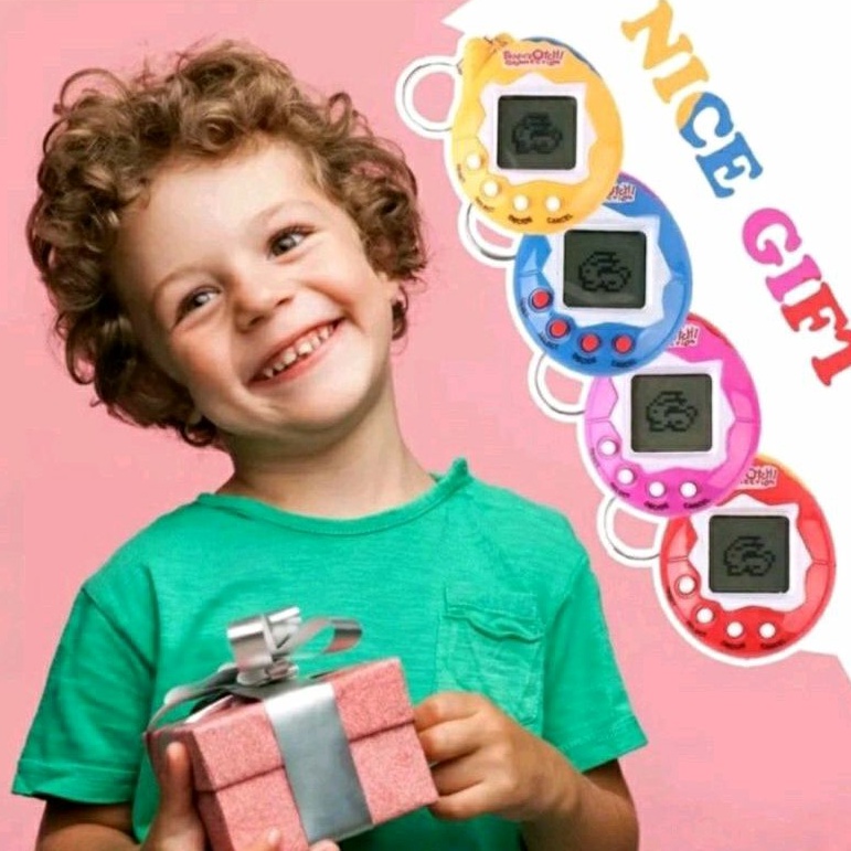 Mainan Anak Tamagotchi Connection Mainan Hewan Lucu Anak Bentuk Telor