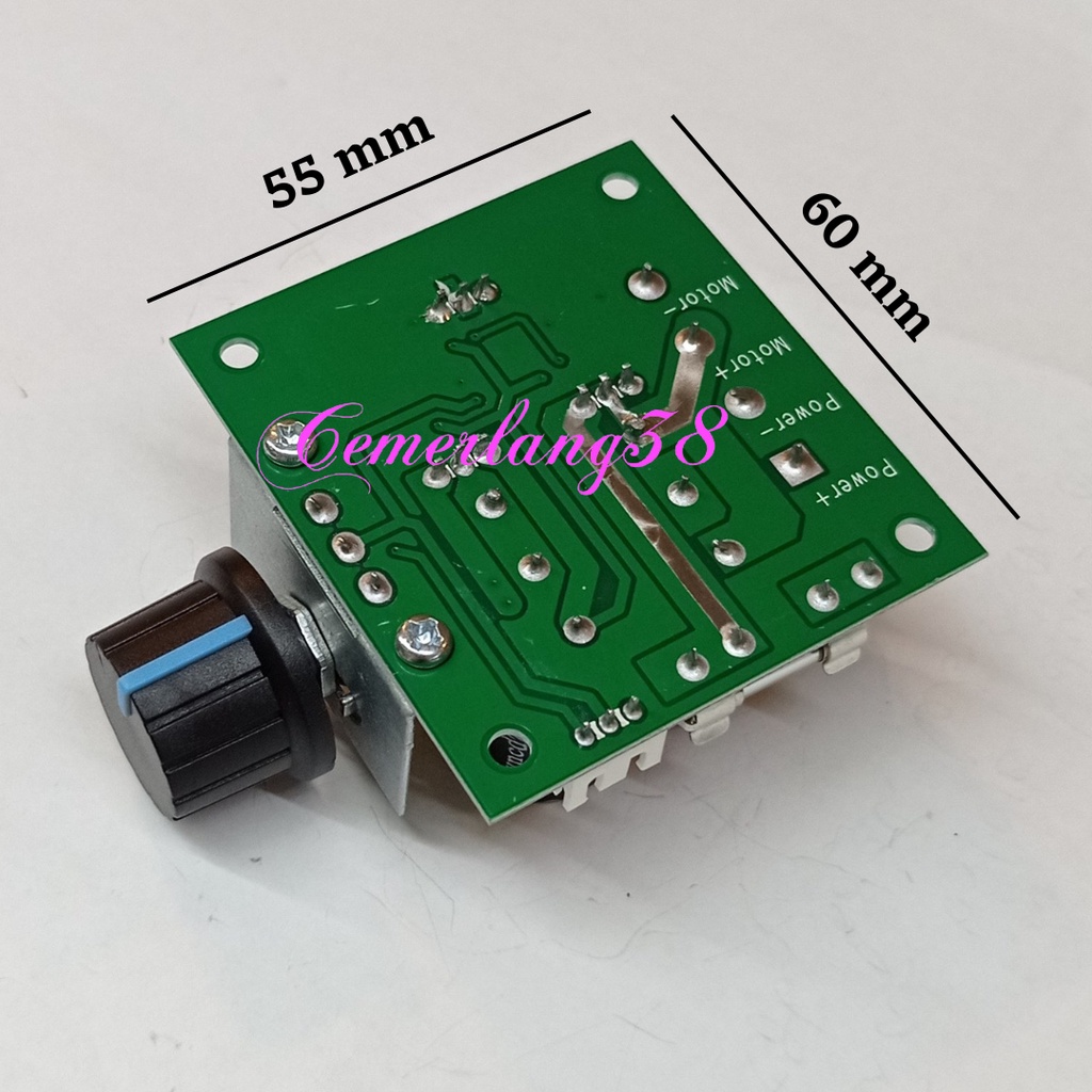 DC Motor Speed Controller 400W 12V 24V 36V 10A Adjustable PWM Module