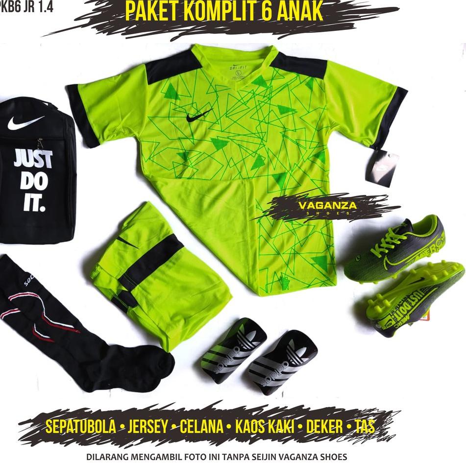 Harga Terbaik PAKET SEPATU BOLA ANAK KECIL FULL SET 6
