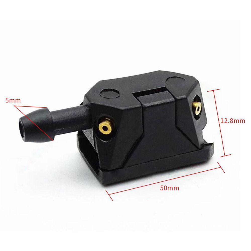 Top 2PCS Wiper Nozzle Aksesoris Mobil Tahan Lama Mesin Cuci Kaca Depan 4 Arah