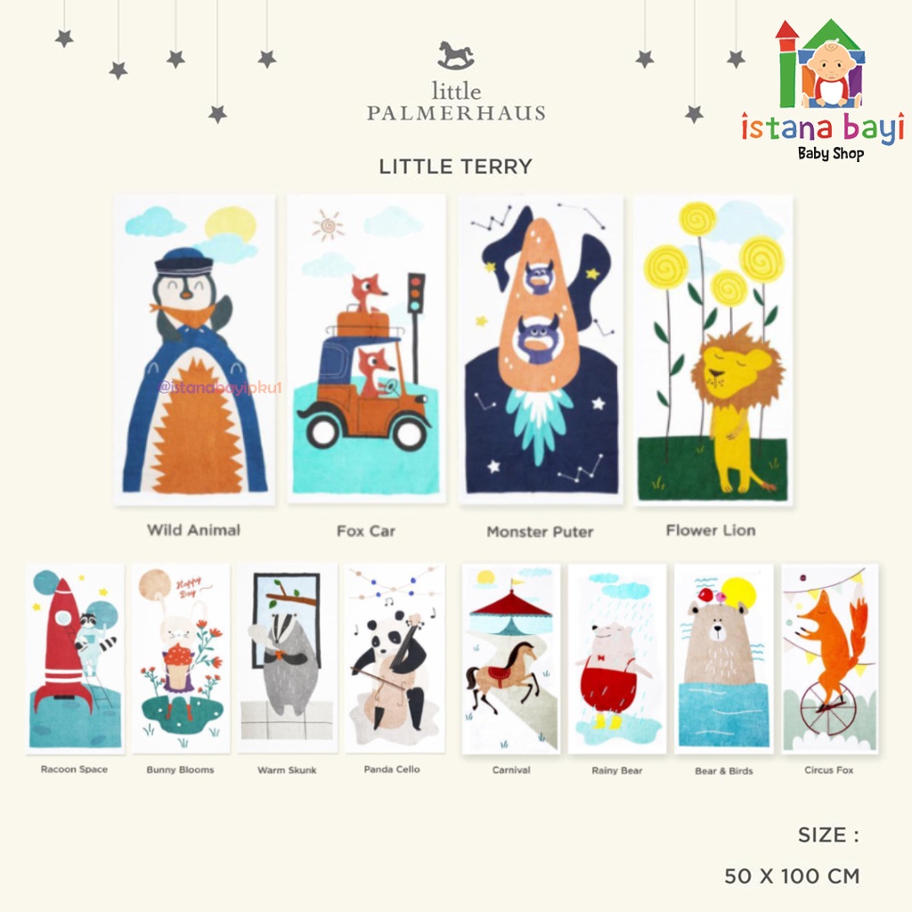 Palmerhaus Little Terry - Handuk Bayi MURAH/Handuk Palmer
