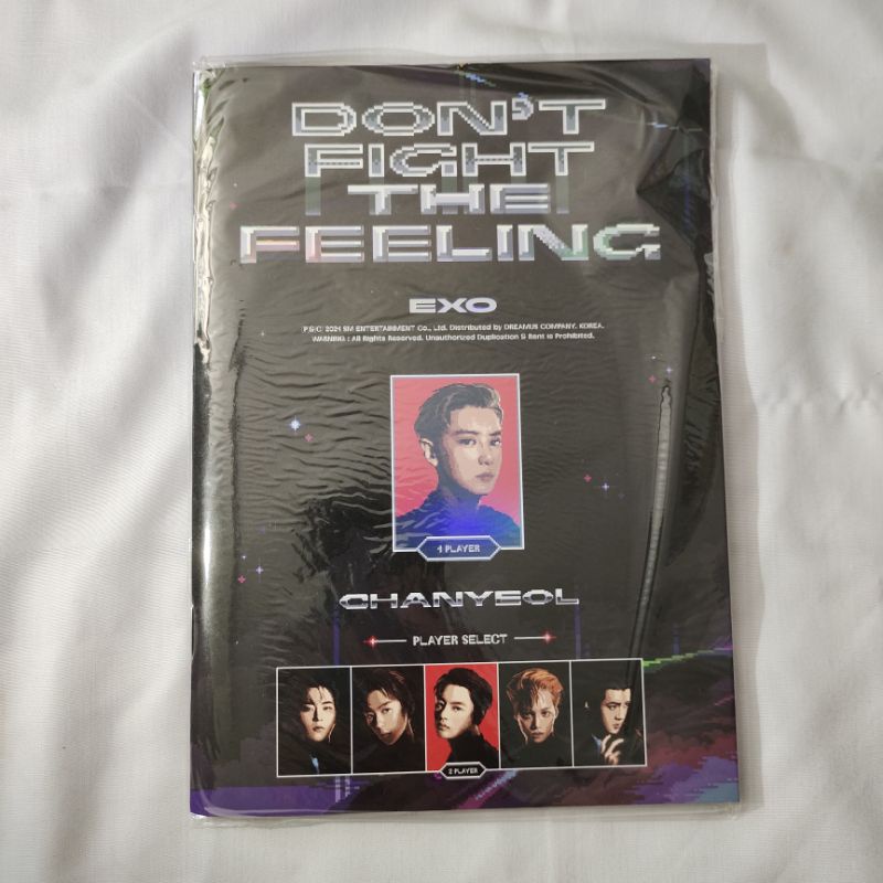 ALBUM ONLY CHANYEOL DON'T FIGHT THE FEELING