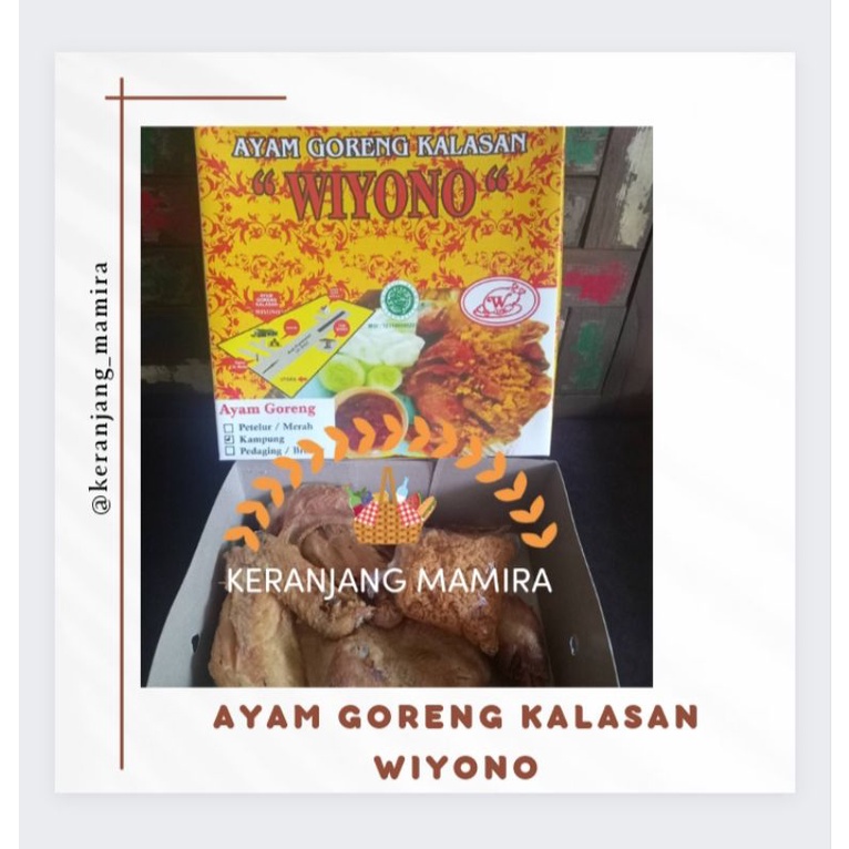 

AYAM GORENG KALASAN WIYONO JOGJA