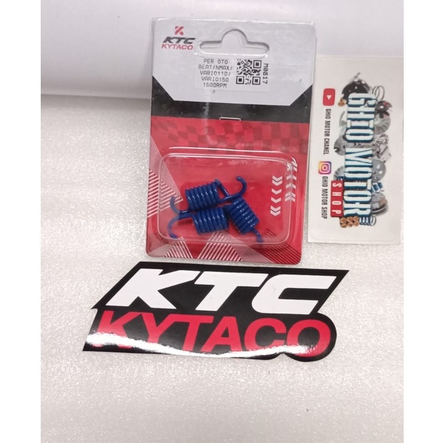 PER SENTRI KTC ORIGINALBEAT VARIO PCX NMAX AEROX LEXI PER KAMPAS GANDA VARIO/PER KAMPAS GANDA VARIO PCX ADV NMAX LEXI MIO M3 /PER SENTRIFUGAL BEAT KARBU BEAT FI BEAT STREET MIO SPORTY MIO J 1000 1500 2000 2500 RPM GHIO MOTOR SHOP