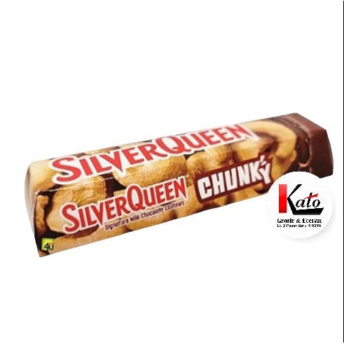 

Silverqueen Coklat Chunky Bar Cashews 33 Gr