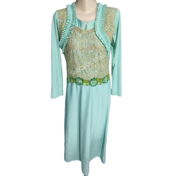 Gamis Remaja Mix Brukat LD 90-94 PJ 131