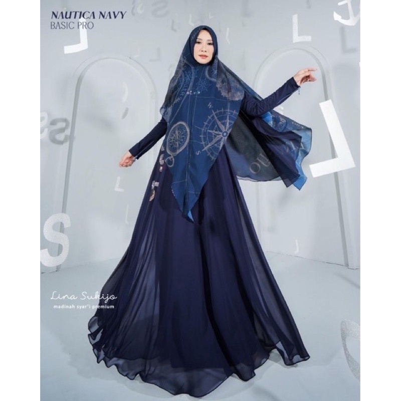 GAMIS SET BASIC by LINA SUKIJO MADINA boutique