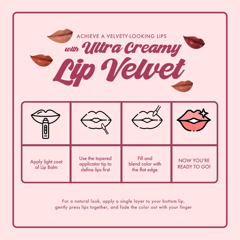 LUXCRIME Ultra Creamy Lip Velvet