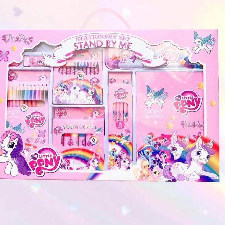 

((V-7.T㊛)) Set alat gambar little pony super komplit langsung kirim