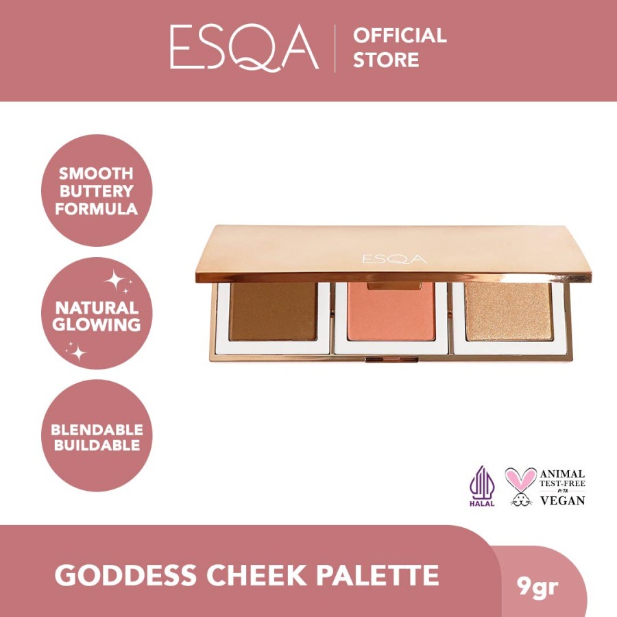 ESQA Athena Goddess Cheek Palette