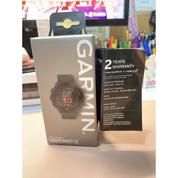 Garmin Forerunner 55 GPS Running Smart Watch - PRELOVED (lihat deskripsi)