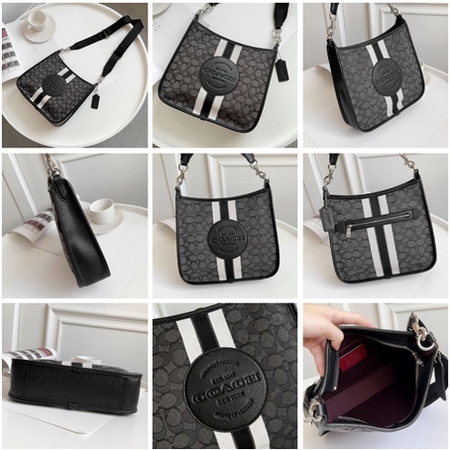 [Instant/Same Day]CA195 coach Dempsey Single shoulder bag Inclined shoulder bag  195  mab