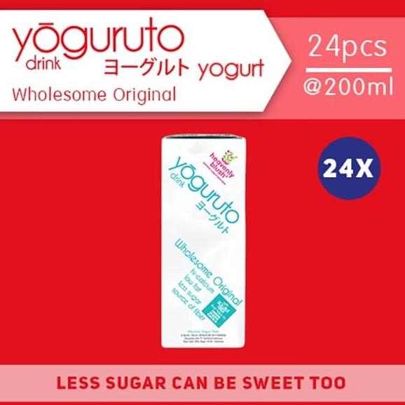 

Yogurt Heavenly Blush Yoguruto Plain 24x200ml TERLARIS TERPERCAYA ORIGINAL