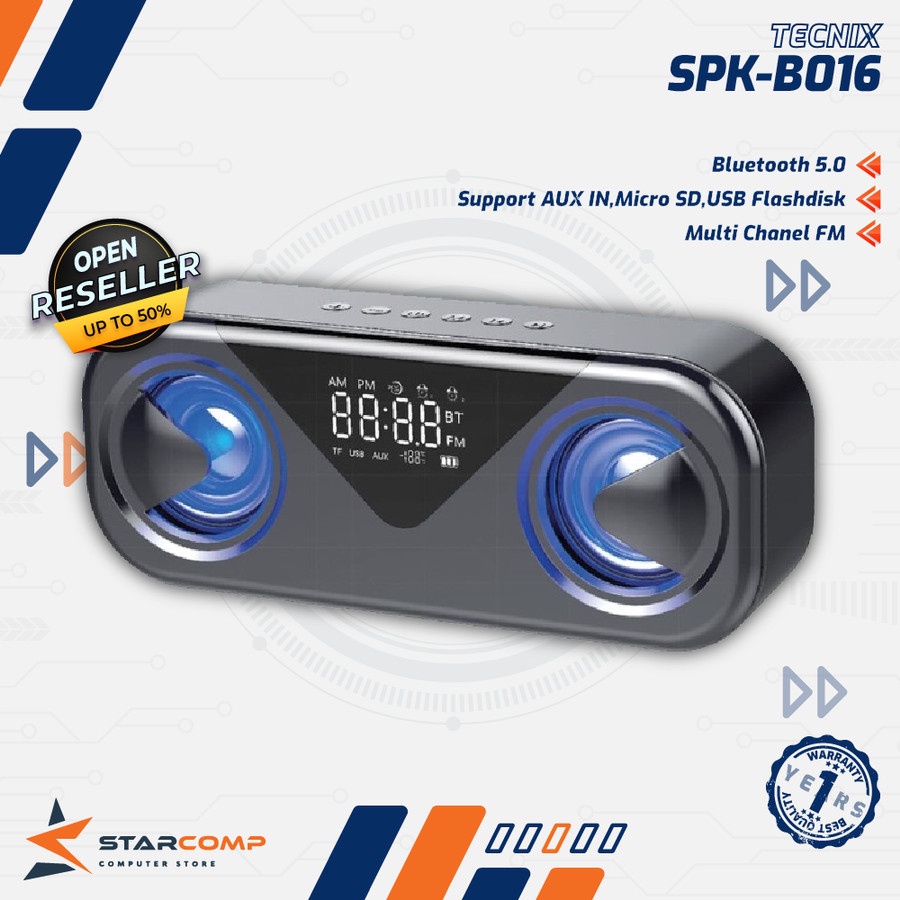 Speaker Bluetooth Tecnix SPK-B016
