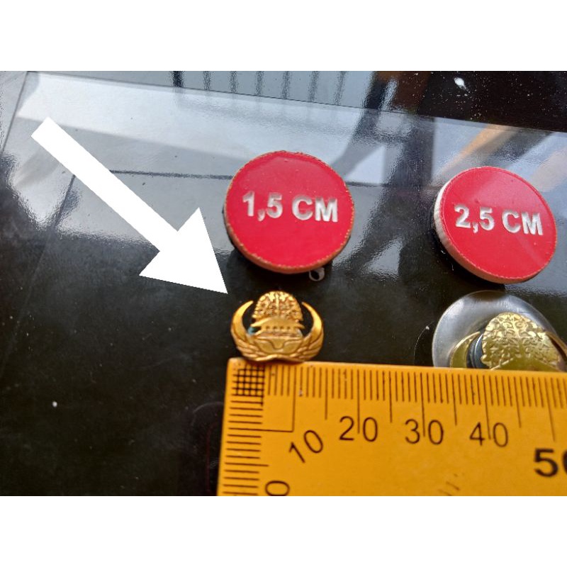 PIN LENCANA KORPRI TERKECIL UKURAN 1,5 CM