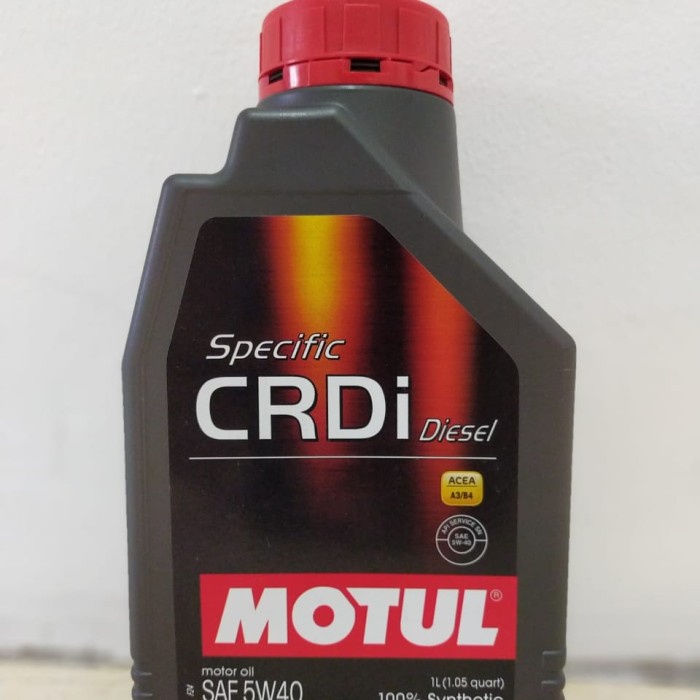 oli mesin motul diesel sae 5w-40 kemasan 1literan