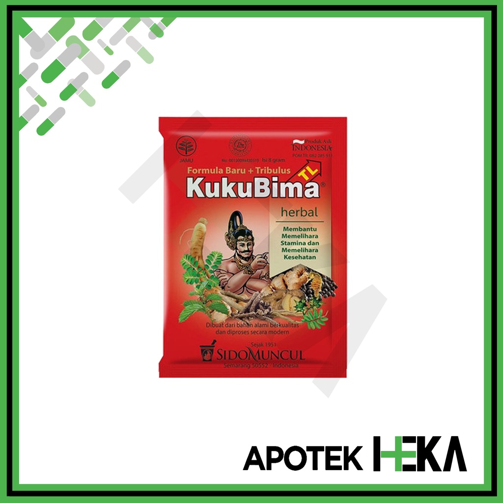 Kuku Bima TL plus Tribulus Satuan 1 Sachet - Ginseng Tribulus (SEMARANG)