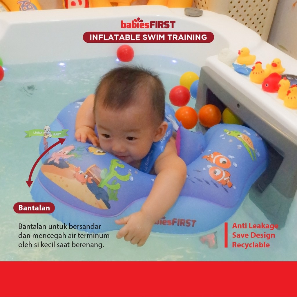 SWIM69 BAN RENANG BABIESFIRST INFLATABLE SWIM TRAINING PELAMPUNG BAYI  BF302