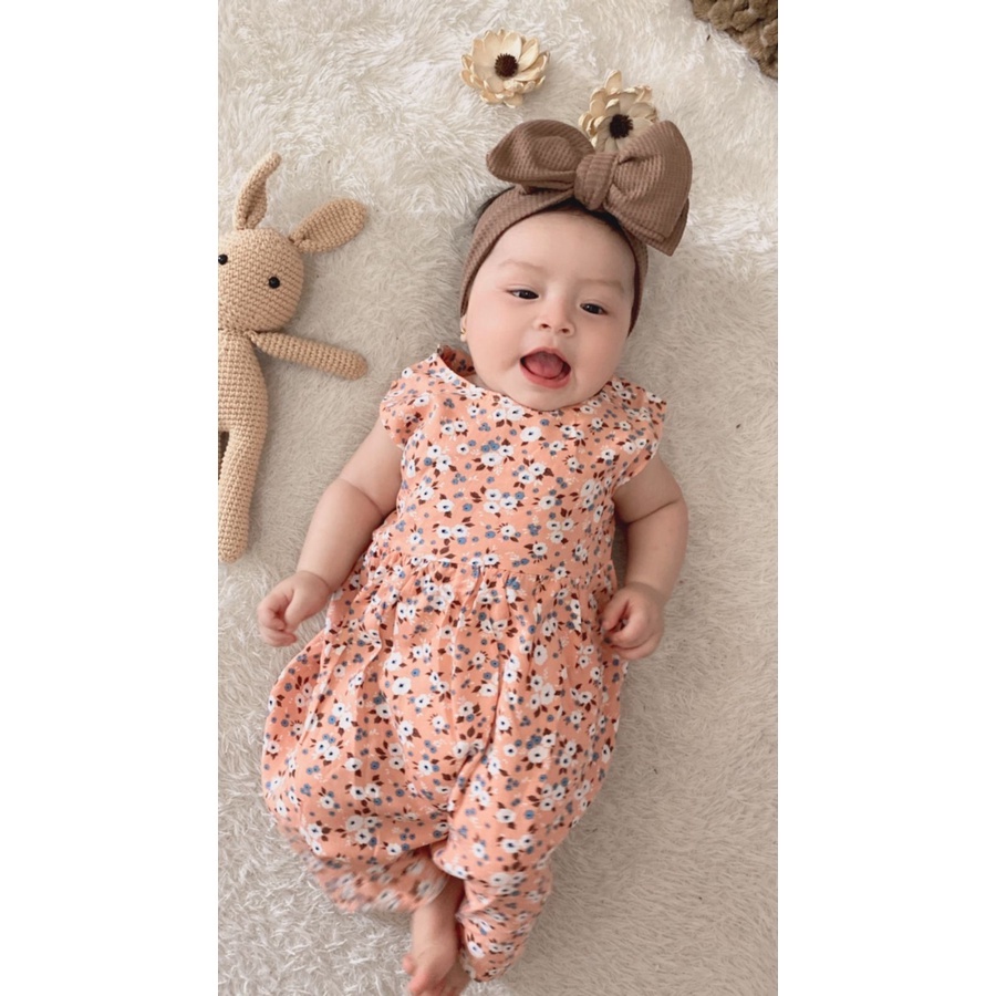 Plazababyku BBB DRESS SELLENAA dress anak perempuan bayi motif bunga lucu PART2